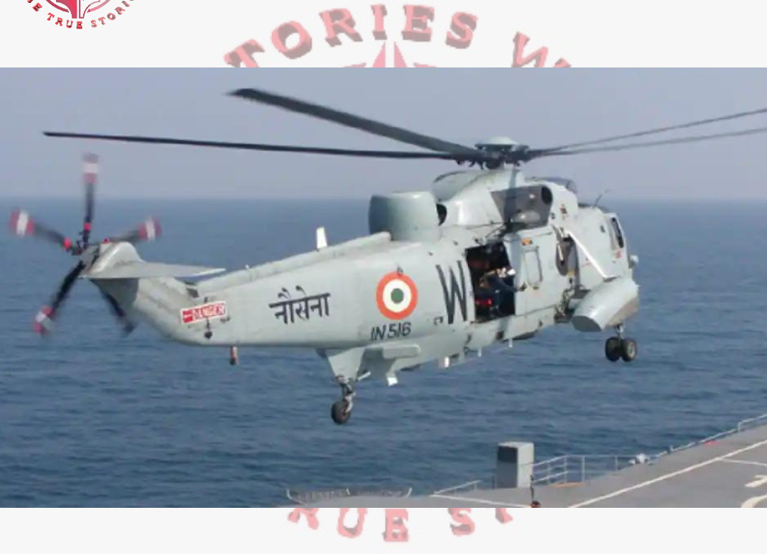 Indian navy helicopter