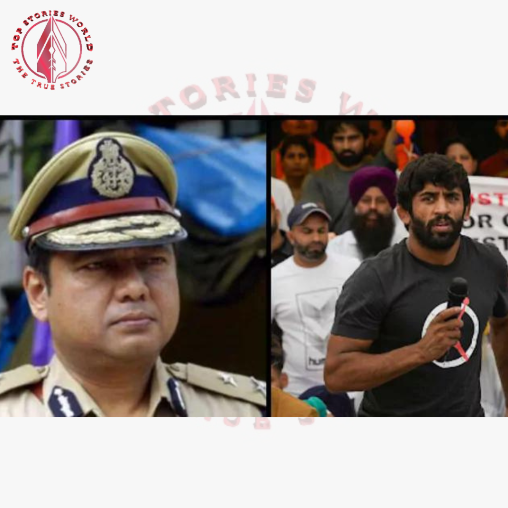 On the threat of former IPS, Bajrang Punia said- Tell me where to come?