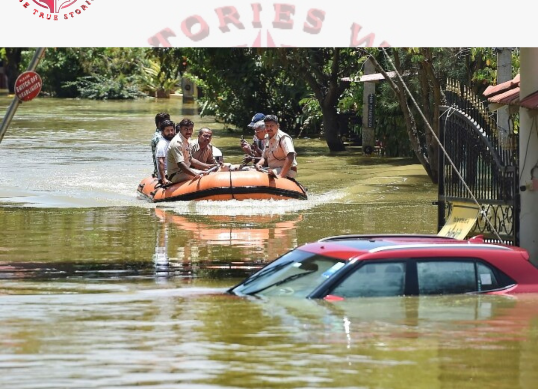 Torrential rain in Bengaluru floods city, family trapped in underpass rescued